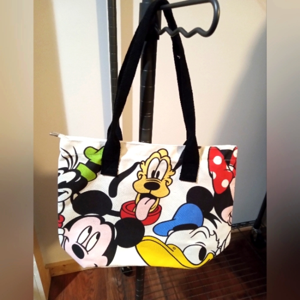 Disney Canvas Tote New
